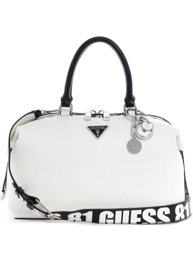 GUESS Hobos Bag for Women – Genuine Leather, White, Stylish & Durable - Image 1